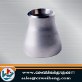 reductor de tubería de acero inoxidable 304/316/321/31803/32750 material